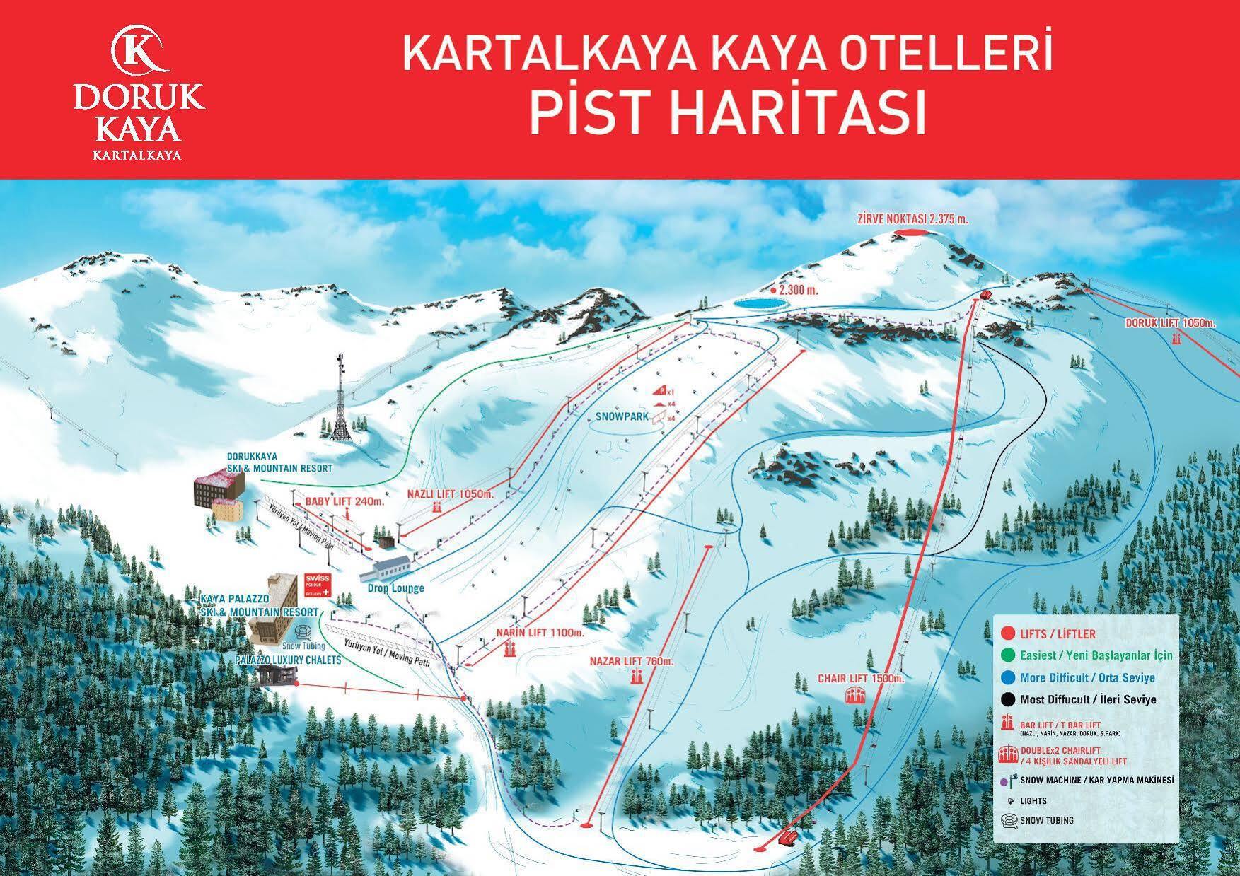 Dorukkaya Ski & Mountain Resort Bolu Eksteriør billede